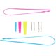 thumbnail image 1 of 9Pcs Easy Threader Set Drawstring Replacement Tool Household Sewing DIY Accessories, 1 of 4