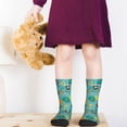 thumbnail image 5 of Kdxio Trucks And Excavators Print Children's Socks for Daily Wear and Sports Use Colorblock Mid-Calf Design Breathable Material, 5 of 5