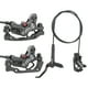 thumbnail image 5 of Conjunto freno bicicleta MTB Freno de disco hidráulico Pinza trasera delantera con 4 pistones hidráu MEROCA Conjunto freno bicicleta, 5 of 7