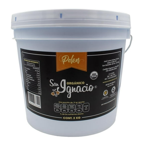Miel Orgánica San Ignacio Polen 2 kg