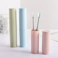 thumbnail image 1 of Lubelski Portable Travel Toothbrushes Storage Box Toiletries Container Bucket Organizer, 1 of 7