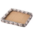 thumbnail image 1 of Mom's Best Cama refrescante de ratán para perros, colchón refrescante y transpirable para dormir, 15.7 x 19.6 pulgadas, 1 of 6