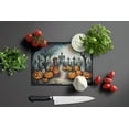 thumbnail image 3 of La Catrina Skeleton Spooky Halloween Glass Cutting Board Large 12 in x 15 in, 3 of 5