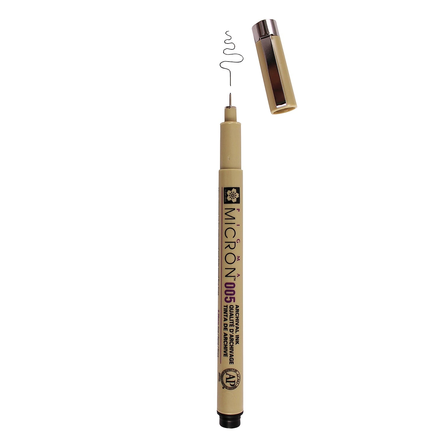 Sakura Pigma Micron Pen Fineliner Black Ink 6/Pack (SAKXSDK00549-6)