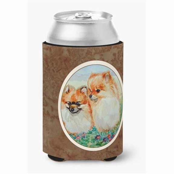 Pomeranian Can or Bottle Hugger, 0.25 x 4 x 5.5 in.