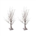 thumbnail image 1 of 2X ÁRbol de Mesa, ÁRbol con Luces LED, Luces Blancas CáLidas para ÁRboles PequeñOs, Temporizador Alimentado por BateríA, ÁRbol Iluminado, 1 of 5
