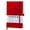China red, variant on HannLk Business Notebook Journal Elastic Strap Closure Ribbon Page Mark Lined