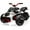 White, variant on 12V Kids Ride On ATV Car,3 Wheeler Motorcycle Electric Vehicle ATV with EVA Tire, LED, Music,Ride on Car Toy for Boys and Girls