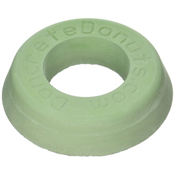 Concrete Donuts for a Rotary Head Full, Large Full, Green