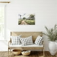thumbnail image 3 of ZHONGYUTONG Barn Canvas Picture Farmhouse Wall Art Country Barn Painting Windmill Prints (24"x36"), 3 of 6
