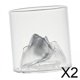 thumbnail image 1 of vasos de vino,Taza de whisky Mountain, Tazas de té Bebida transparente hecha a mano, Copas de champán Copa de cóctel,Tazas para té Jugo Leche Taza de cerveza,Copa de, 1 of 8