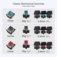 thumbnail image 4 of Teclado Mácanico 60% Redragon Dragonborn K630 Brown Switch Redragon K630, 4 of 9