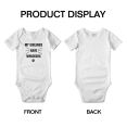 thumbnail image 3 of My Siblings have whiskers Funny Infant Boys Girl Baby Bodysuit, 3 of 5