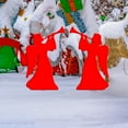 thumbnail image 2 of 2pcs Angel Yard Signs Christmas Garden Signs Creative Layout Decorations with Stakes, 2 of 6