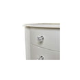 thumbnail image 2 of Jewelry Armoire Storage Organizer - Large Capacity, Antique Brass, Flip Top Lid, White Finish, 2 of 6