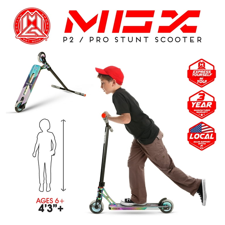 Madd Gear MGX P2 Pro Scooter Complete - Stunt Scooter for