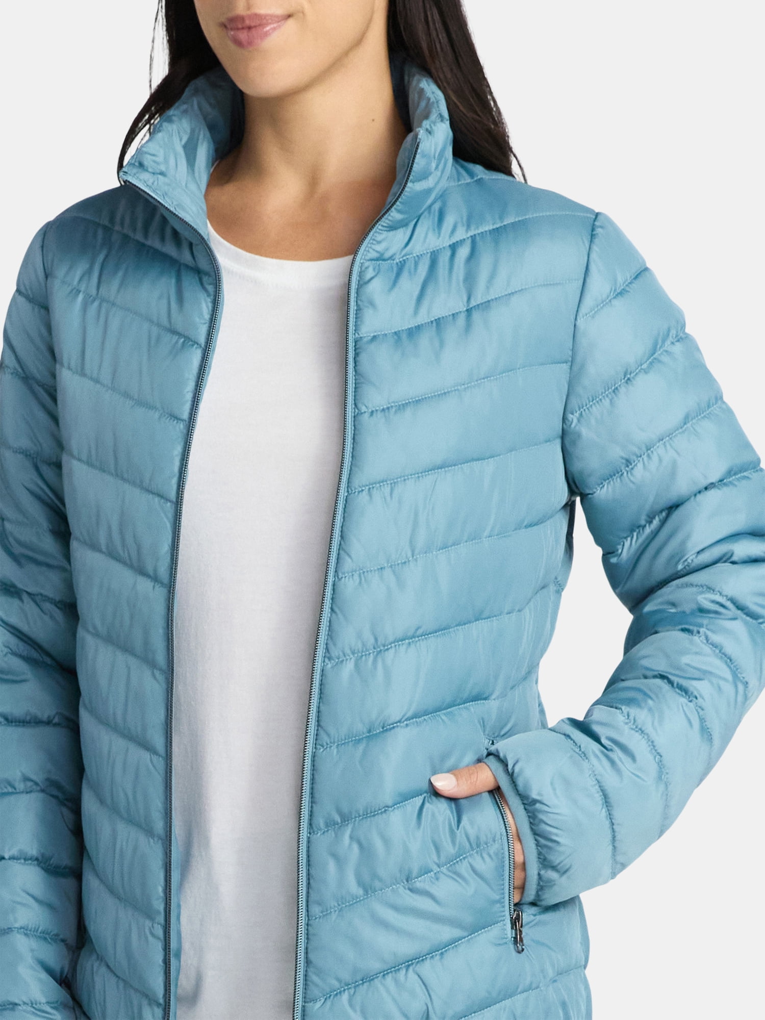 Big Chill Women's Packable Puffer Jacket, Sizes S-3X