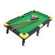thumbnail image 1 of Mini mesa de billar, juegos de mesa, 2 tacos de billar, juego de interior, juguete de escritorio para padres, niños y niñas, 1 of 7