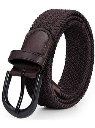 Casaba Stretch Braided Golf Belts Woven Elastic Adjustable Fit Mens Womens