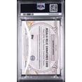 thumbnail image 2 of 2024 Topps Royalty Tennis Regalia Relic Signatures Qinwen Zheng #QZG /75 PSA 10, 2 of 2