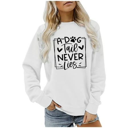 

Aueoeo Womens Graphic Sweatshirts Oversized for Women Sweatshirt Women s Fashion Autumn Loose Print Long Sleeve Blouse Crew Neck Casual Pullover Tops Blouses