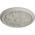 thumbnail image 3 of Ekena Millwork 17 1/8"OD x 1 1/2"P Washington Ceiling Medallion (Fits Canopies up to 2 7/8"), Hand-Painted Pot of Cream, 3 of 6