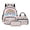 Rainbow Heart Cloud Floral, variant on Xoenoiee Rainbow Heart Cloud Floral Print 3 PCS Girls Backpack School Bag and Lunch Box Set with Pencil Case for Middle School Teenage Heavy Duty Bookbag Back Packs Travel Laptop Bags Daypack