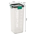 thumbnail image 2 of MERILER Airtight Cereal Storage Container with Clear Lid for Food Safety and Freshness, 2 of 7
