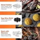 thumbnail image 3 of Air Fryer Accessories, Set Of 9 Fit Compatible Ninja Dual Air Fryer Af300uk, Af400uk & Most 3.7qt - 4.2qt And Larger Dual Zone Air Fryers, Include Cak, 3 of 5