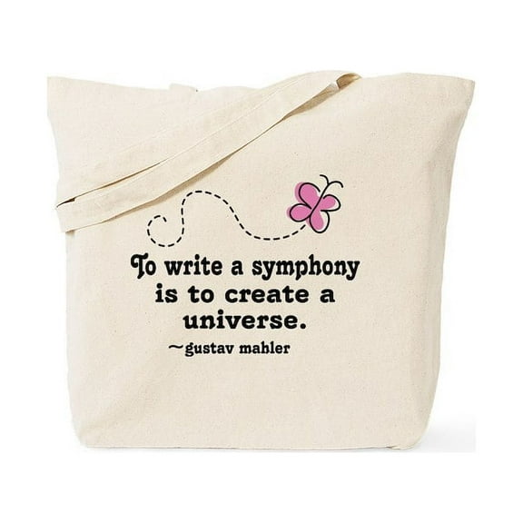 CafePress - Mahler Symphony Tote Bag - Unisex Canvas Tote Bag, Beige, 1-Piece