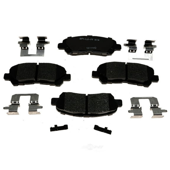 Raybestos MGD1325CH Reliant Brake Pad Set Fits select: 2008-2013 TOYOTA HIGHLANDER, 2014 TOYOTA HIGHLANDER HYBRID LIMITED/LTD PLATINUM