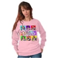 thumbnail image 5 of XOMG POP Party Like Popstar Album Women Crewneck Sweatshirt Brisco Brands 2X, 5 of 6