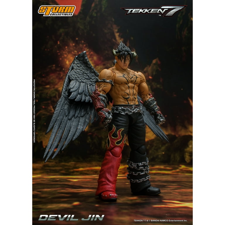 Storm Collectibles Devil Jin Figure, 1/12 Scale, Articulated