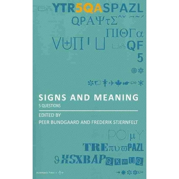 Signs and Meaning: 5 Questions (Paperback)