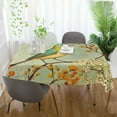 thumbnail image 6 of Coolnut Vintage Bird Rectangle Tablecloth Waterproof Polyester Table Clothative Stain Resistant & Wrinkle Resistant Washable Table Cover for Dining Table/Party/Camping 60x60 Inch Decor Gift, 6 of 7