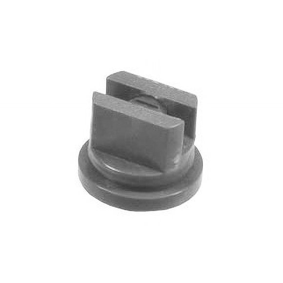 Valley Industries 80° Flat Fan Broadcast Spray Nozzle - 6.0 Orifice Size, 30 to 60 PSI, Gray, 4 Pack