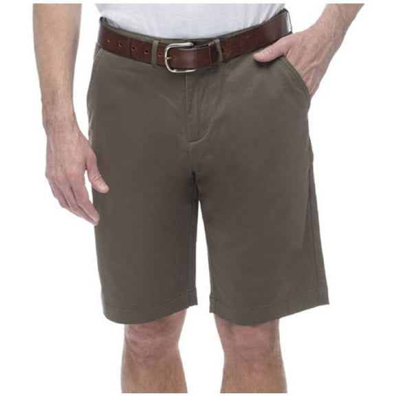 Jachs Mens Sateen Shorts, Olive, 42