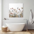 thumbnail image 3 of Pastoral Botanical Wall Art Painting on Canvas, Farmhouse Floral Watercolor Canvas Art Home Prints Wall Art Framed Modern Artwork for Living Room Bedroom Wall Decor 12x12in, 3 of 9