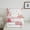 White Pink, variant on Manfei Cute Gingerbread Man Bedding Comforter Set,Christmas Gifts Twin Comforter Sets,Pink Chic Xmas Tree Bedding Set For Teens,Super Cozy Room Decor Reversible,2pcs