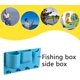 thumbnail image 4 of Portable Fishing Box Waterproof Tackle Organizer, Durable Plastic Bait Holder, 4 of 5