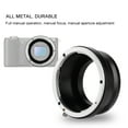 thumbnail image 4 of Adapter Ring, Metal Manual   Joint Infinitely Far  Lens Adapter Replacement  For  For  NEX, 4 of 8