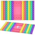 thumbnail image 1 of Big Jumbo Pop Its It Fidget Gigante Mega Push Bubble Popit Poppet Popper Figet Grande Enorme Rainbow Poppit Pop-It Popet Juego Tablero de ajedrez Sensory Figette para niños Adultos Adepaton WMCH-427, 1 of 7
