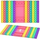 thumbnail image 1 of Big Jumbo Pop Its It Fidget Gigante Mega Push Bubble Popit Poppet Popper Figet Grande Enorme Rainbow Poppit Pop-It Popet Juego Tablero de ajedrez Sensory Figette para niños Adultos Adepaton WMCH-427, 1 of 7