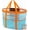 Blue With Orange, variant on Oversized Beach Tote for Women - 12-Pocket Waterproof Mesh Bag, Lightweight with 2 Carabiners