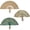 Multicolor-2, variant on Byfri 3 Pack Handmade Semicircle Woven Straw Hand Fans Summer Cooling Fan for Home Decor 42x28cm Multicolor 1