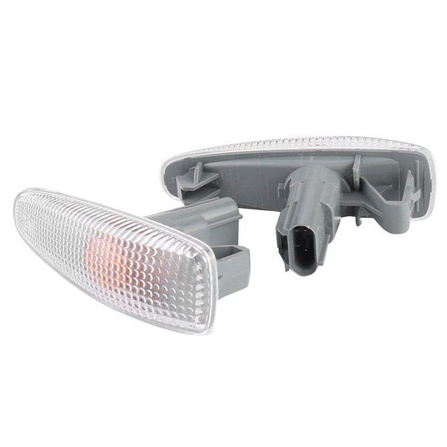 Luces indicadoras de giro, un par de luces de posición laterales de giro, lámpara lateral de automóvil, rendimiento de alta gama