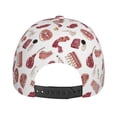 thumbnail image 3 of Kdxio Unisex Different Meat Pattern Baseball Cap Unisex Washed Classic Adjustable Hat, 3 of 5
