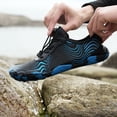 thumbnail image 4 of lnmuld Men Women Barefoot Shoes, Breathable Mesh Shoes for Water Yoga Fitness Hiking Color:Blue,Size:5.5, 4 of 9