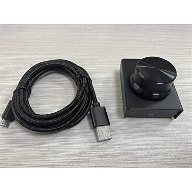 Bouton de contrôle de Volume USB, contrôleur de fil Audio PC/USB