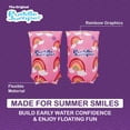 thumbnail image 4 of Puddle Jumper WonderSplash Inflatable Armband Swim Training Floaties, 40-132lbs (18-60kg) Weight Capacity, 4 of 13